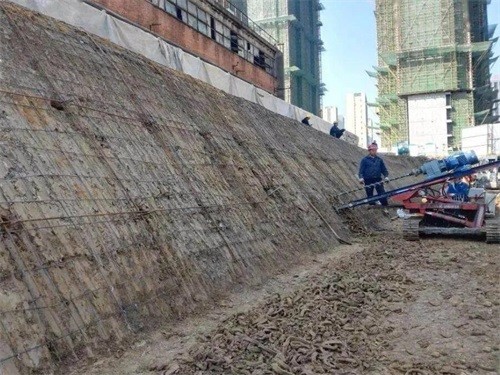 将乐建筑边坡支护
